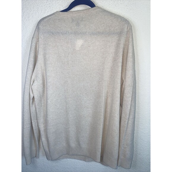 new Club Room Cashmere Sweater Men XL soft vneck preppy gentlemen country - Picture 6 of 6